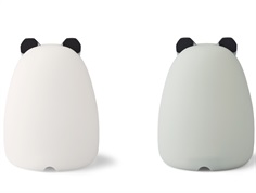 Liewood panda creme de la creme/dove blue natlampe Callie (2-pak)